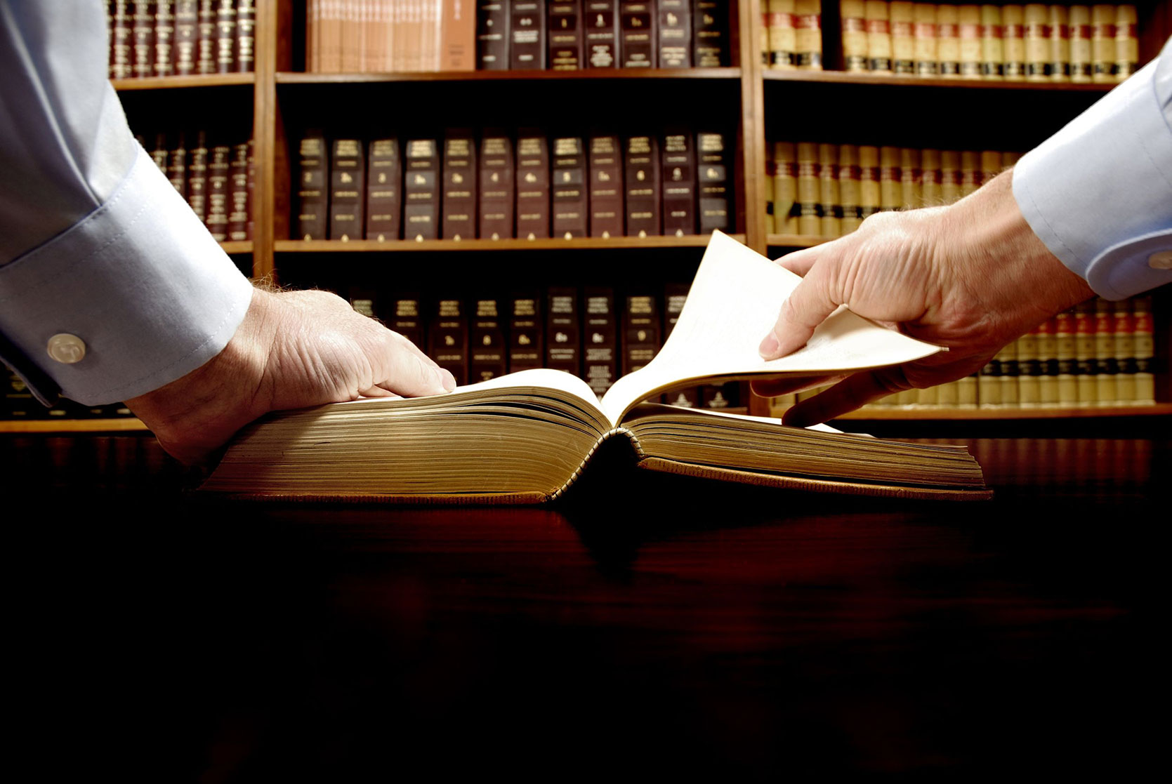 man reading a book